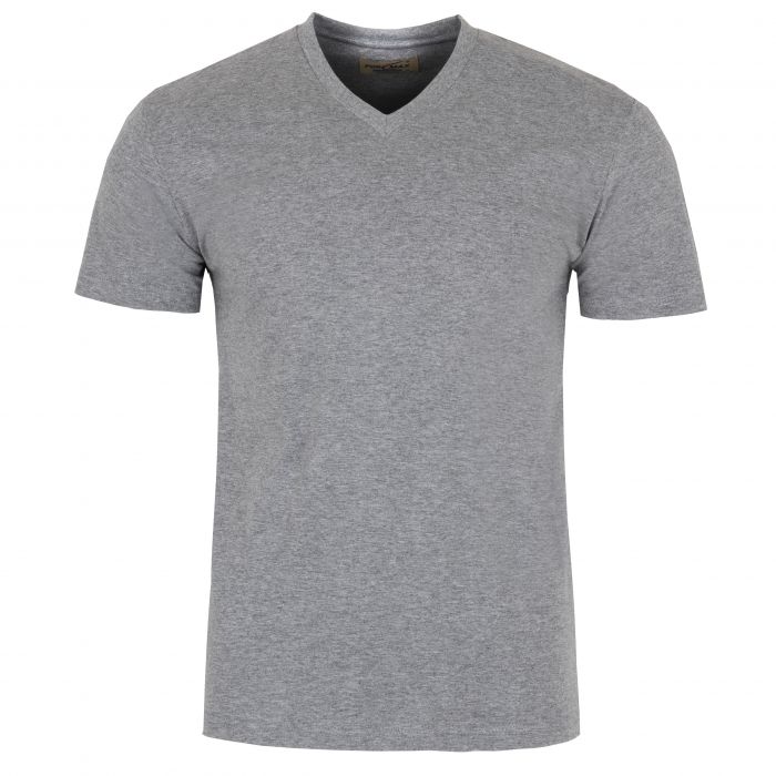 T-SHIRT MĘSKI W SEREK MELANŻ BAWEŁNA ROZ.M H74