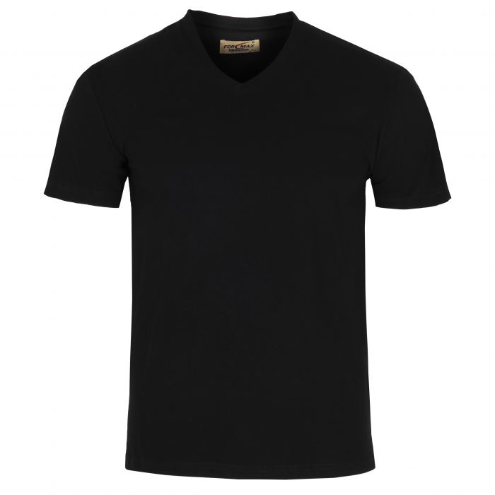 T-SHIRT MĘSKI W SEREK CZARNY BAWEŁNA ROZ.M H75