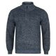 SWETER MĘSKI CIEPŁY NA POLARZE JEANS 3XL SW652