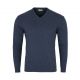 SWETER MĘSKI JEANSOWY W SEREK SZETLAND ROZ.L SW661