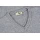 SWETER MĘSKI SZARY W SEREK SZETLAND GŁADKI ROZ.M SW662