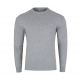 SWETER MĘSKI SZARY POD SZYJĘ SZETLAND ROZ.L SW666