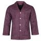 DUŻA PIŻAMA MĘSKA FLANELOWA ROZPINANA 5XL E73