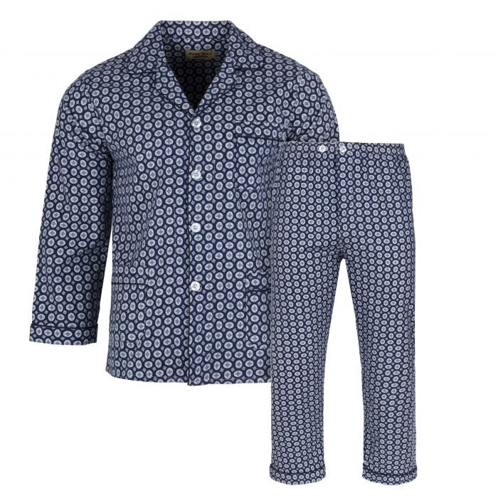 DUŻA PIŻAMA MĘSKA FLANELOWA ROZPINANA 5XL E60