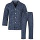 DUŻA PIŻAMA MĘSKA FLANELOWA ROZPINANA 5XL E70