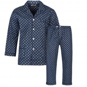 DUŻA PIŻAMA MĘSKA FLANELOWA ROZPINANA 5XL E70