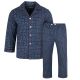 DUŻA PIŻAMA MĘSKA FLANELOWA ROZPINANA 4XL E67