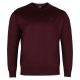 SWETER MĘSKI POD SZYJĘ BORDOWY ROZ.L SW691