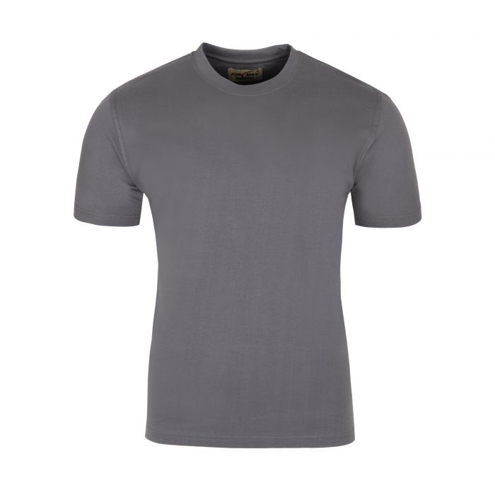 T-SHIRT STALOWY KOSZULKA 100% BAWEŁNY ROZ.L H35