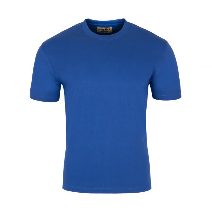 T-SHIRT SZAFIROWY KOSZULKA 100% BAWEŁNY ROZ.L H38