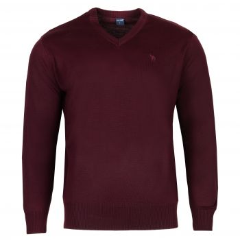 SWETER MĘSKI W SEREK BORDOWY ROZ.M SW693