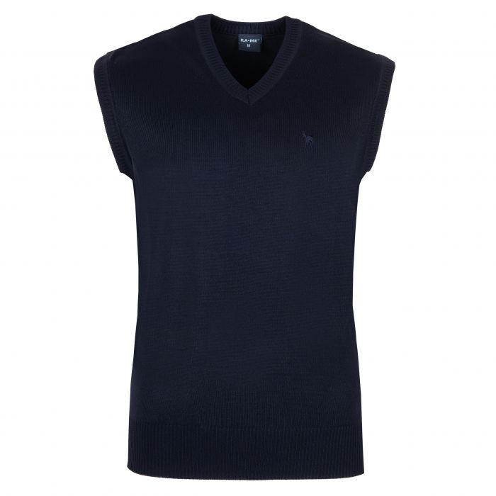 BEZRĘKAWNIK-KAMIZELKA GRANATOWA CIENKA 3XL SW699