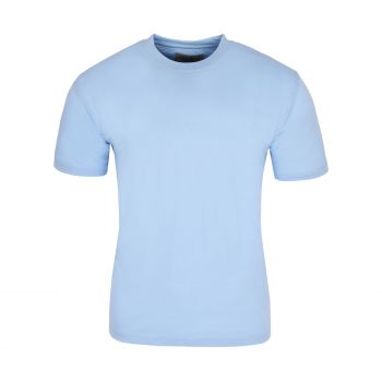 T-SHIRT BŁĘKITNY KOSZULKA 100% BAWEŁNY ROZ.L H45