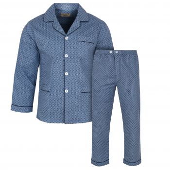 DUŻA PIŻAMA MĘSKA FLANELOWA ROZPINANA 5XL E28
