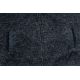 DUŻY SWETER MĘSKI CIEPŁY NA POLARZE JEANSOWY NA SUWAK KIESZENIE 4XL SW725