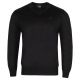 SWETER MĘSKI W SEREK CZARNY GŁADKI XXL SW714