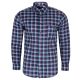 FLANELOWA KOSZULA MĘSKA W KRATKĘ 100% BAWEŁNY XXL 43/44 KF1