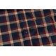 FLANELOWA KOSZULA MĘSKA W KRATKĘ 100% BAWEŁNY 3XL 45/46 KF4