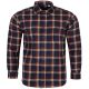 DUŻA FLANELOWA KOSZULA MĘSKA W KRATKĘ 100% BAWEŁNY 5XL 49/50 KF4