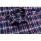 DUŻA FLANELOWA KOSZULA MĘSKA W KRATKĘ 100% BAWEŁNY 4XL 47/48 KF5