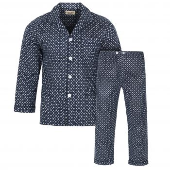 DUŻA PIŻAMA MĘSKA FLANELOWA ROZPINANA 4XL E84