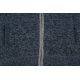 SWETER MĘSKI CIEPŁY NA POLARZE JEANSOWY NA SUWAK KIESZENIE PASY 3XL SW800
