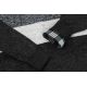 SWETER MĘSKI CIEPŁY NA POLARZE GRAFITOWY SUWAK KIESZENIE PASY 3XL SW801