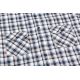 KOSZULA MĘSKA W KRATKĘ 100% BAWEŁNY DWIE KIESZENIE XXL 43/44 FS169KR