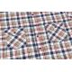 KOSZULA MĘSKA W KRATKĘ 100% BAWEŁNY DWIE KIESZENIE XXL 43/44 FS176KR