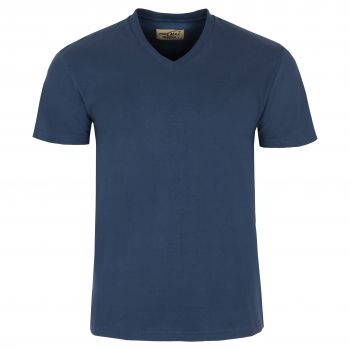 T-SHIRT MĘSKI JEANSOWY KOSZULKA W SEREK 100% BAWEŁNY ROZ.L H69