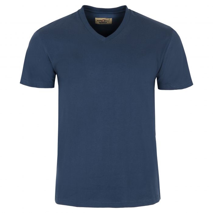 T-SHIRT MĘSKI JEANSOWY KOSZULKA W SEREK 100% BAWEŁNY ROZ.L H69
