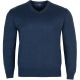 DUŻY SWETER MĘSKI W SEREK GRANATOWY JAŚNIEJSZY 5XL SW697
