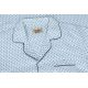 PIŻAMA MĘSKA FLANELOWA ROZPINANA BAWEŁNA 3XL E94