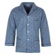 PIŻAMA MĘSKA FLANELOWA ROZPINANA BAWEŁNA 3XL E100