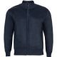 DUŻY SWETER MĘSKI OCIEPLANY NA POLARZE GRANATOWY SUWAK KIESZENIE 4XL SW792