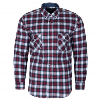 KOSZULA MĘSKA W KRATKĘ 100% BAWEŁNY MIĘKKA 3XL 45/46 KS26