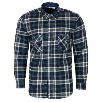 KOSZULA MĘSKA W KRATKĘ 100% BAWEŁNY MIĘKKA 3XL 45/46 KS27