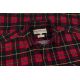 FLANELOWA KOSZULA MĘSKA W KRATKĘ BAWEŁNIANA 40/41 F134