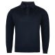 POLO SWETER MĘSKI WEŁNIANY GRANATOWY Z KOŁNIERZYKIEM ROZ.L SW875