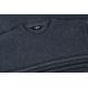 SWETER MĘSKI JEANSOWY POD SZYJĘ SZETLAND XL SW887