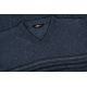 SWETER MĘSKI JEANSOWY W SEREK SZETLAND ROZ.L SW894