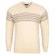 SWETER MĘSKI BEŻOWY W SEREK SZETLAND XL SW895