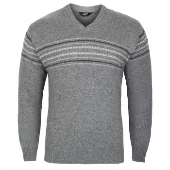 SWETER MĘSKI SZARY W SEREK SZETLAND XL SW897