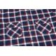 KOSZULA MĘSKA W KRATKĘ 100% BAWEŁNY DWIE KIESZENIE XL 42/43 FS218