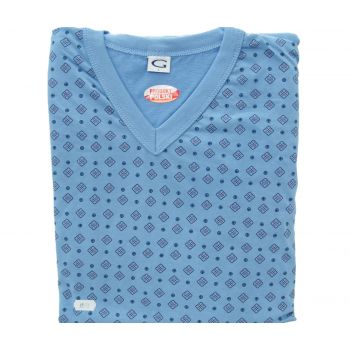 DUŻA PIŻAMA MĘSKA 100% BAWEŁNY PRODUKT POLSKI DŁUGI RĘKAW 5XL 2-70