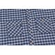 KOSZULA MĘSKA W KRATKĘ 100% BAWEŁNY 2 KIESZENIE REGULAR XL 42/43 MS2KR
