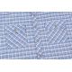KOSZULA MĘSKA W KRATKĘ 100% BAWEŁNY 2 KIESZENIE REGULAR XL 43/44 MS4KR