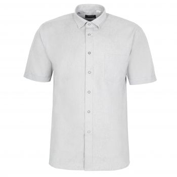 LNIANA KOSZULA MĘSKA SZARA KRÓTKI RĘKAW 3XL 45/46 KL19