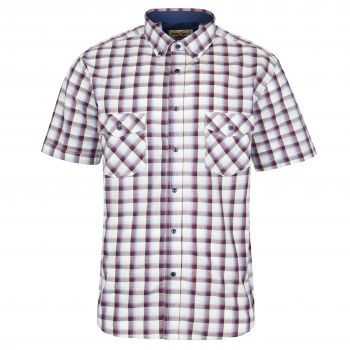 KOSZULA MĘSKA W KRATKĘ 100% BAWEŁNY DWIE KIESZENIE 3XL 45/46 FS192KR