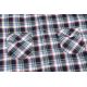 KOSZULA MĘSKA W KRATKĘ 100% BAWEŁNY DWIE KIESZENIE XL 42/43 FS198KR